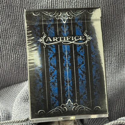 Artifice Playing Cards (Blue, Bordered)