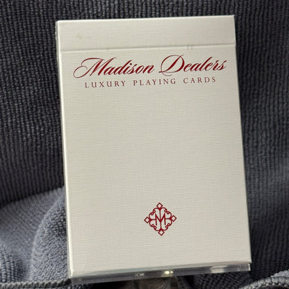 Madison Dealers Playing Cards (Red, Borderless)