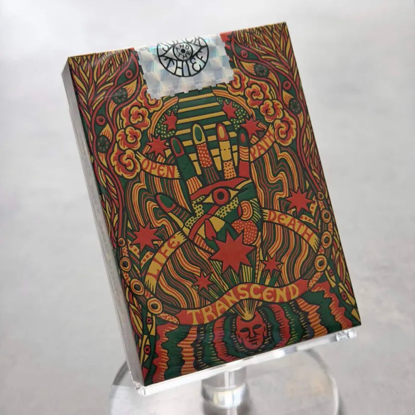 Psychonauts- Art Of Play (Fractal Holo Gilded) Playing Cards