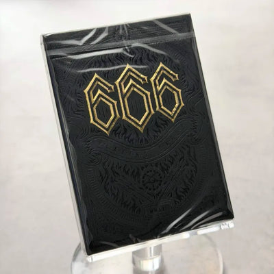 666 - Greedy Gold (Gilded) Playing Cards