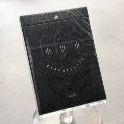666 Dark Reserve - Silver Playing Cards