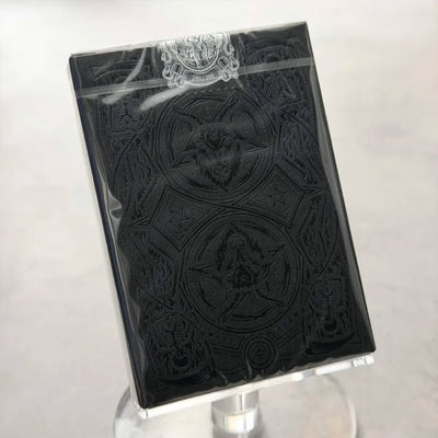 666 - Skeletal Silver (Gilded) Playing Cards