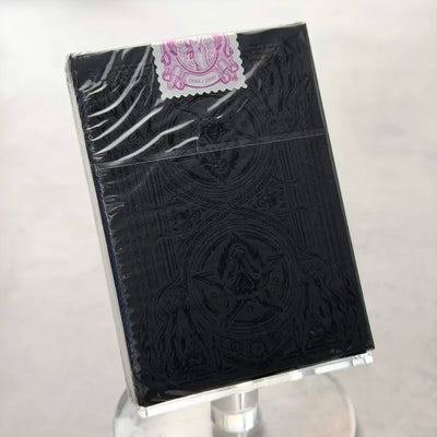 666 - Purple Inferno Playing Cards