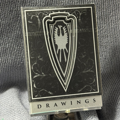 Frazetta Drawings (Gilded) Playing Cards