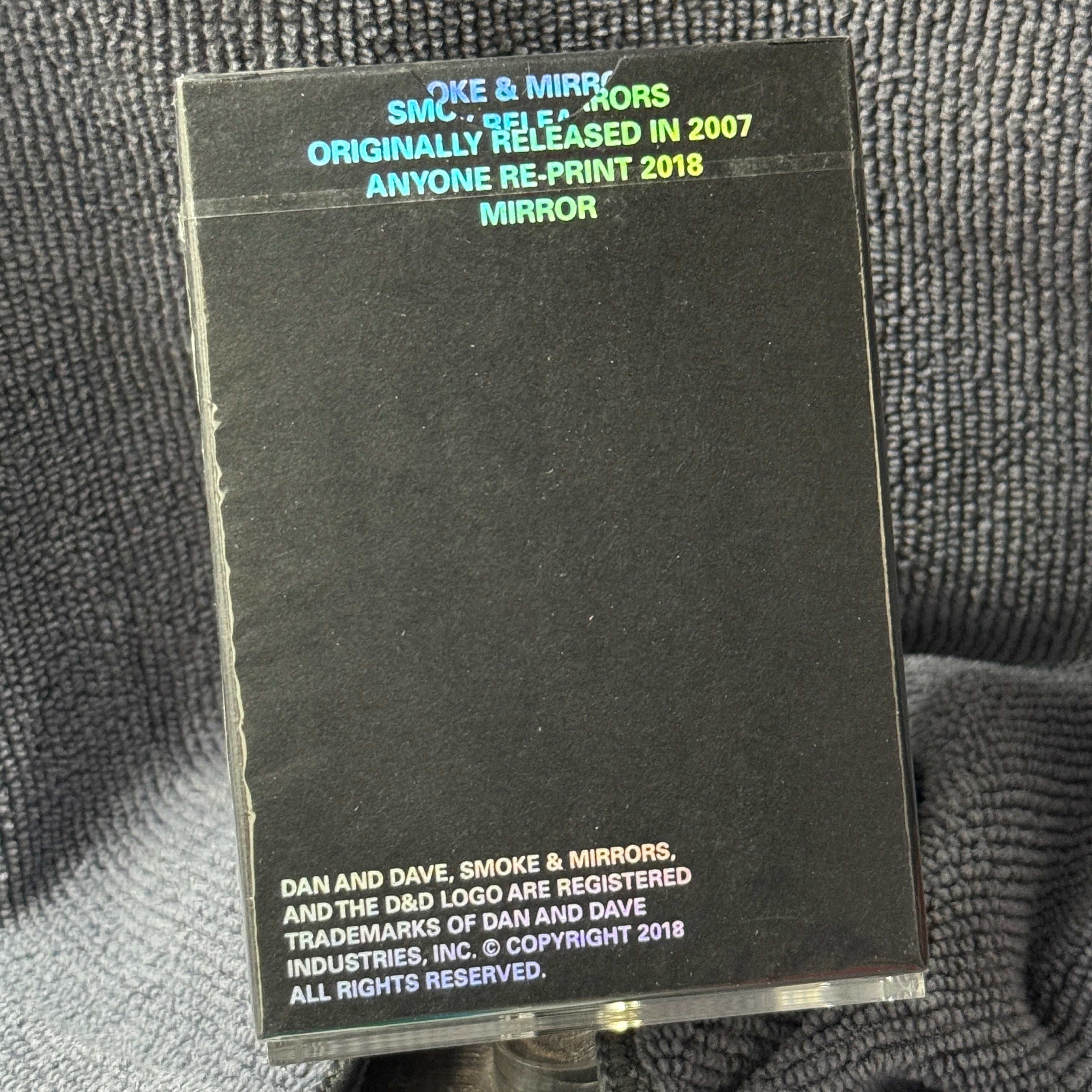 Mirror Holographic Tuck Playing Cards