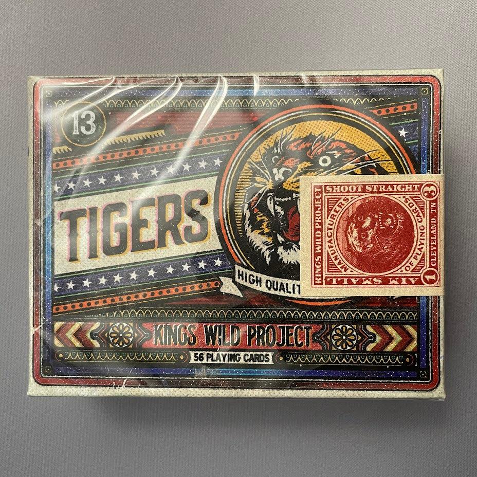 Tigers (V2 Matchbox) Playing Cards