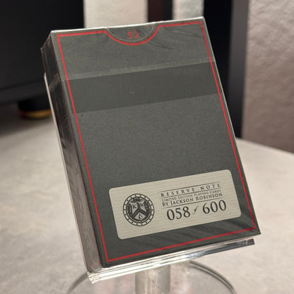 Reserve Note (Limited-Foiled #58/600) Playing Cards