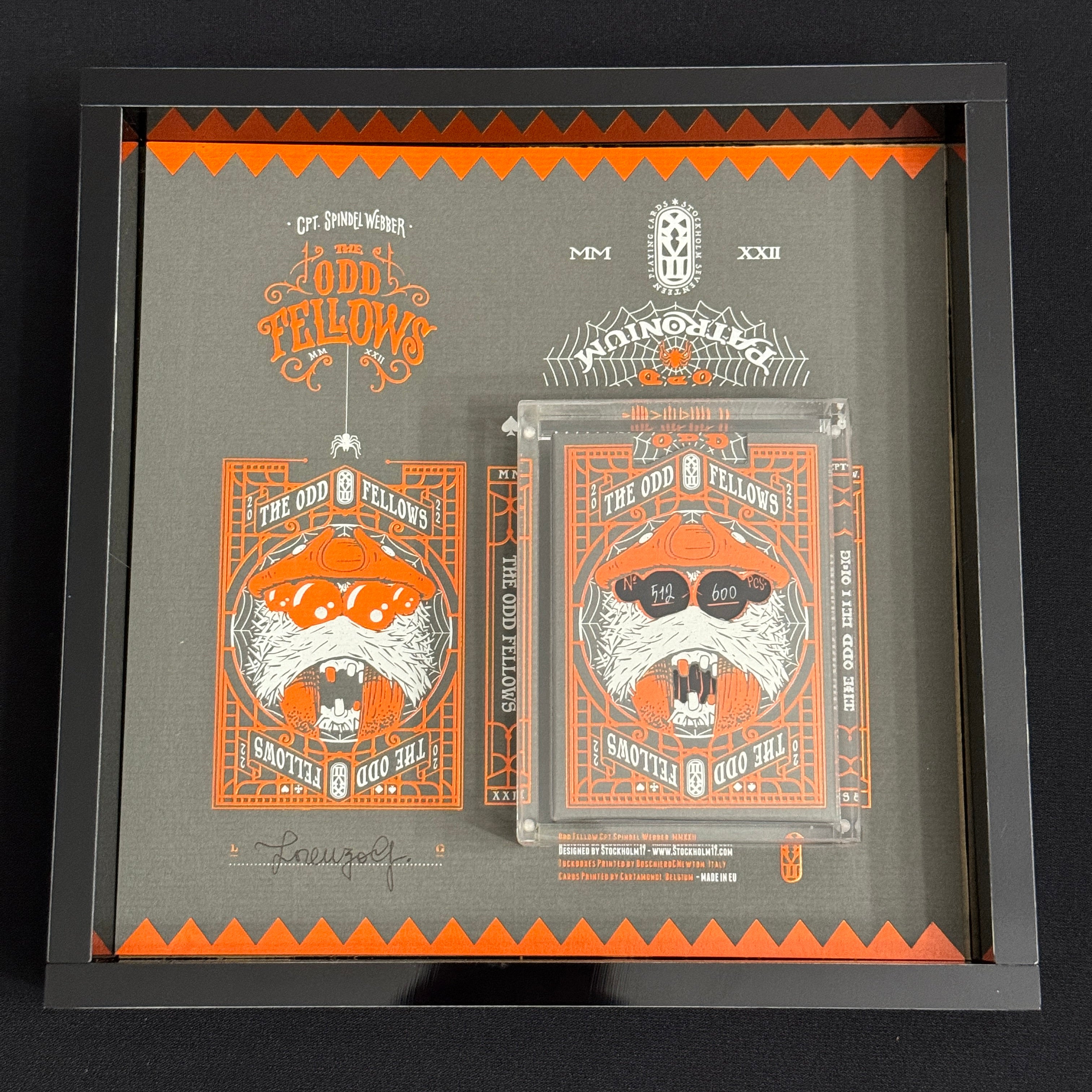 Cpt. Spindel Webber Bundle & Frame [AUCTION]