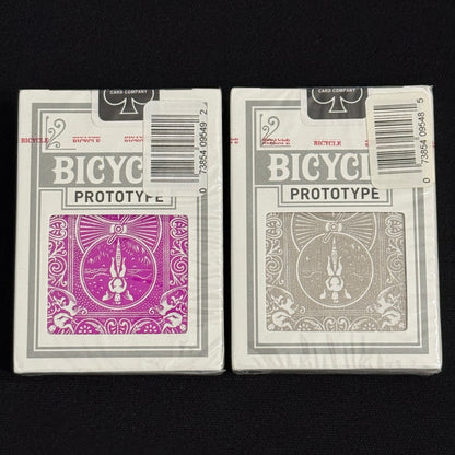Bicycle Metalluxe Prototype (Magenta & Dark Silver) [AUCTION]