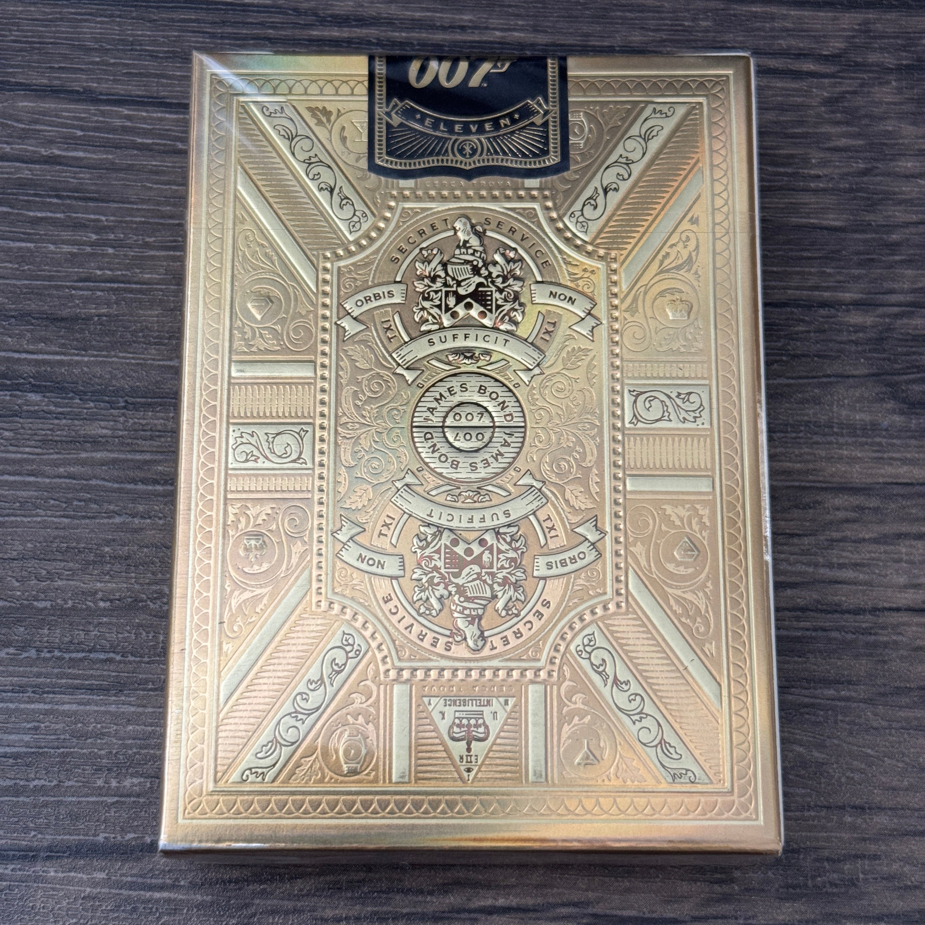 James Bond 007 Gold Edition Playing Cards