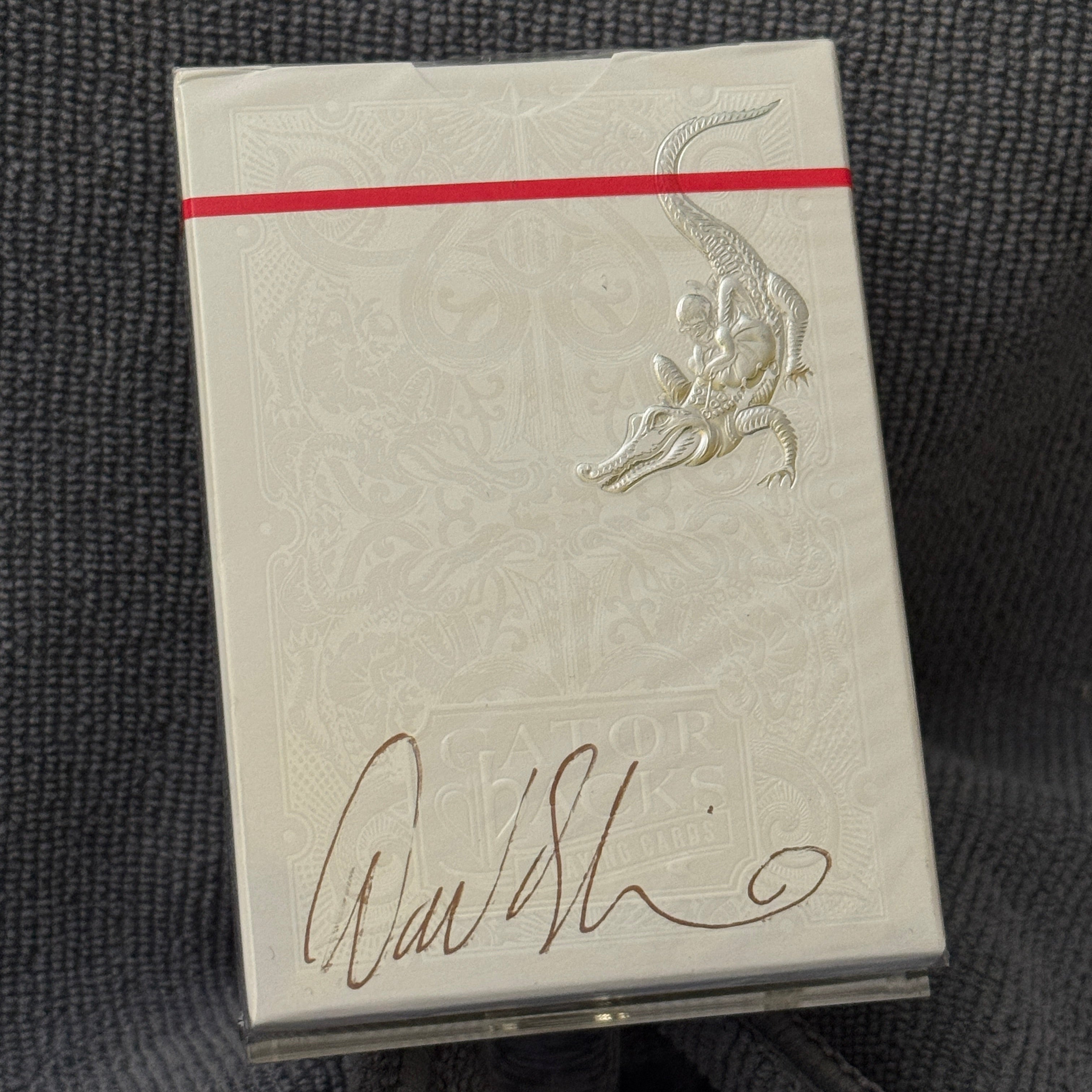 Gatorbacks Playing Cards (Signed Silver)