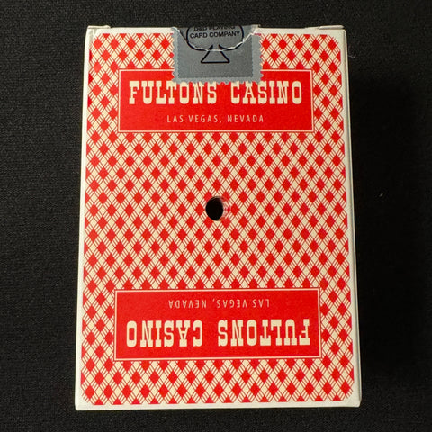 Fulton's Casino Cancelled (Silver Gilded) [OPENED/DECK LIKE NEW]