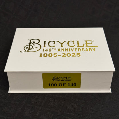 Bicycle 140th Anniversary Box Set with Silver Coin (35 Made) [PROCEEDS FOR STAND UP TO CANCER]