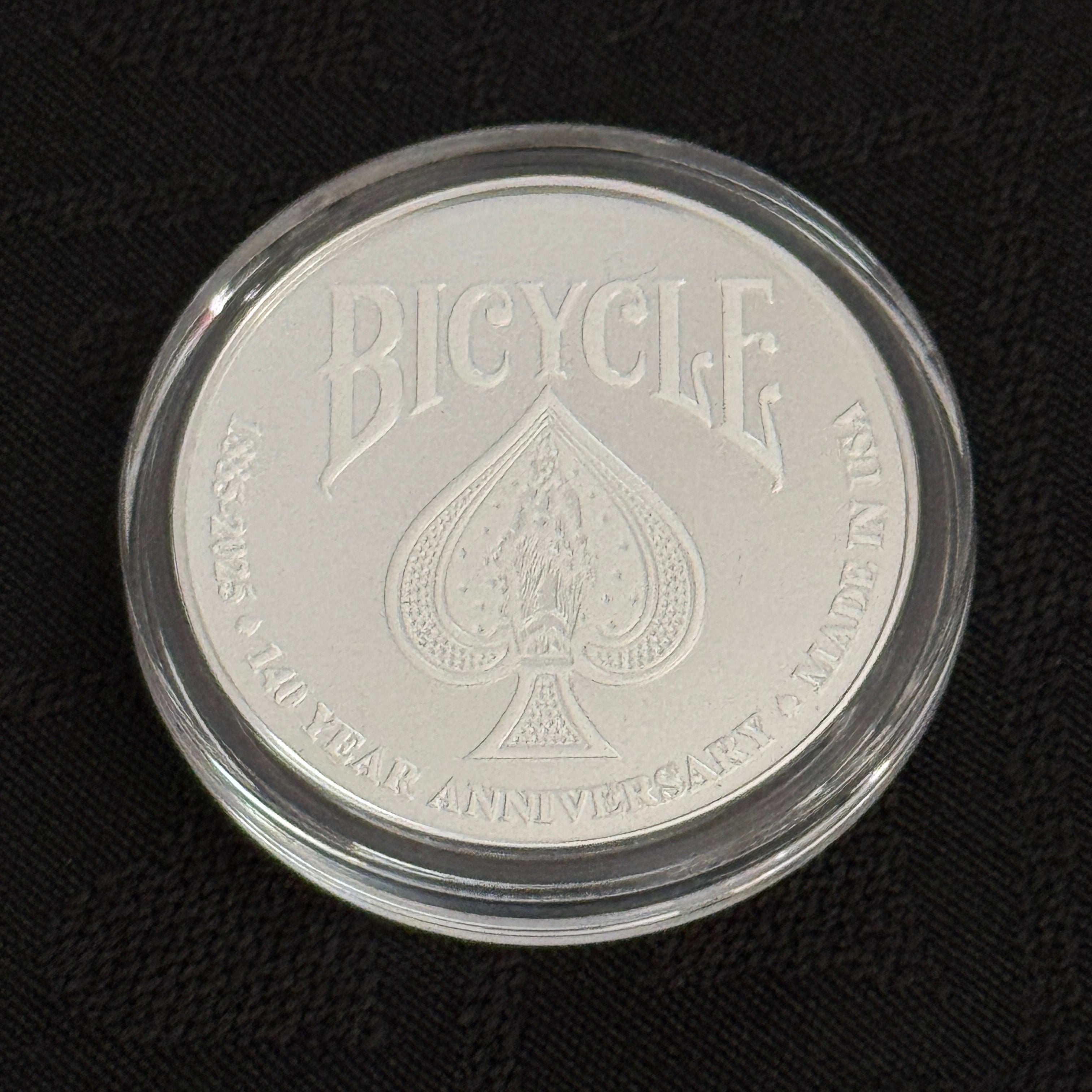 Bicycle 140th Anniversary Box Set with Silver Coin (35 Made) [PROCEEDS FOR STAND UP TO CANCER]