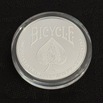 Bicycle 140th Anniversary Box Set with Silver Coin (35 Made) [PROCEEDS FOR STAND UP TO CANCER]