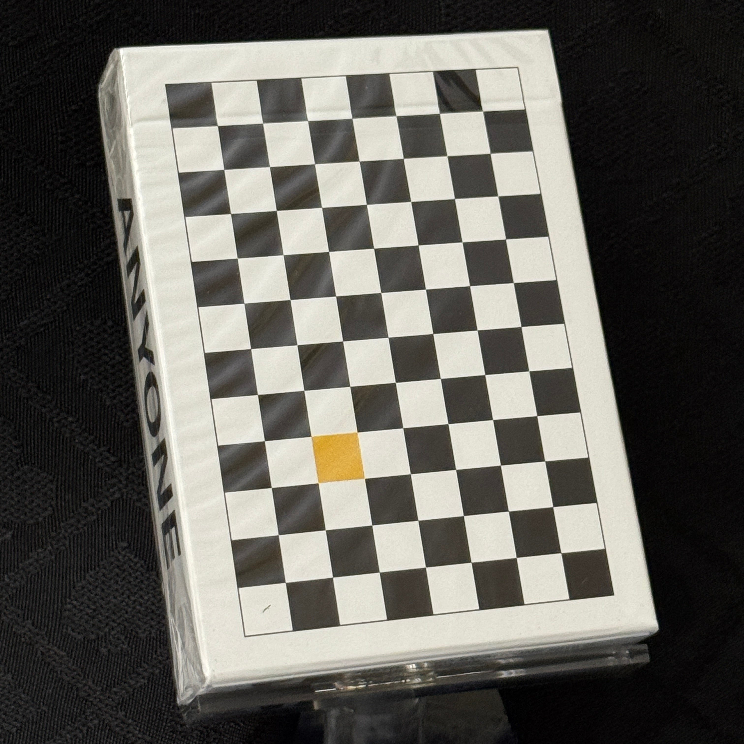 Checkerboard (Summer/Yellow) Playing Cards