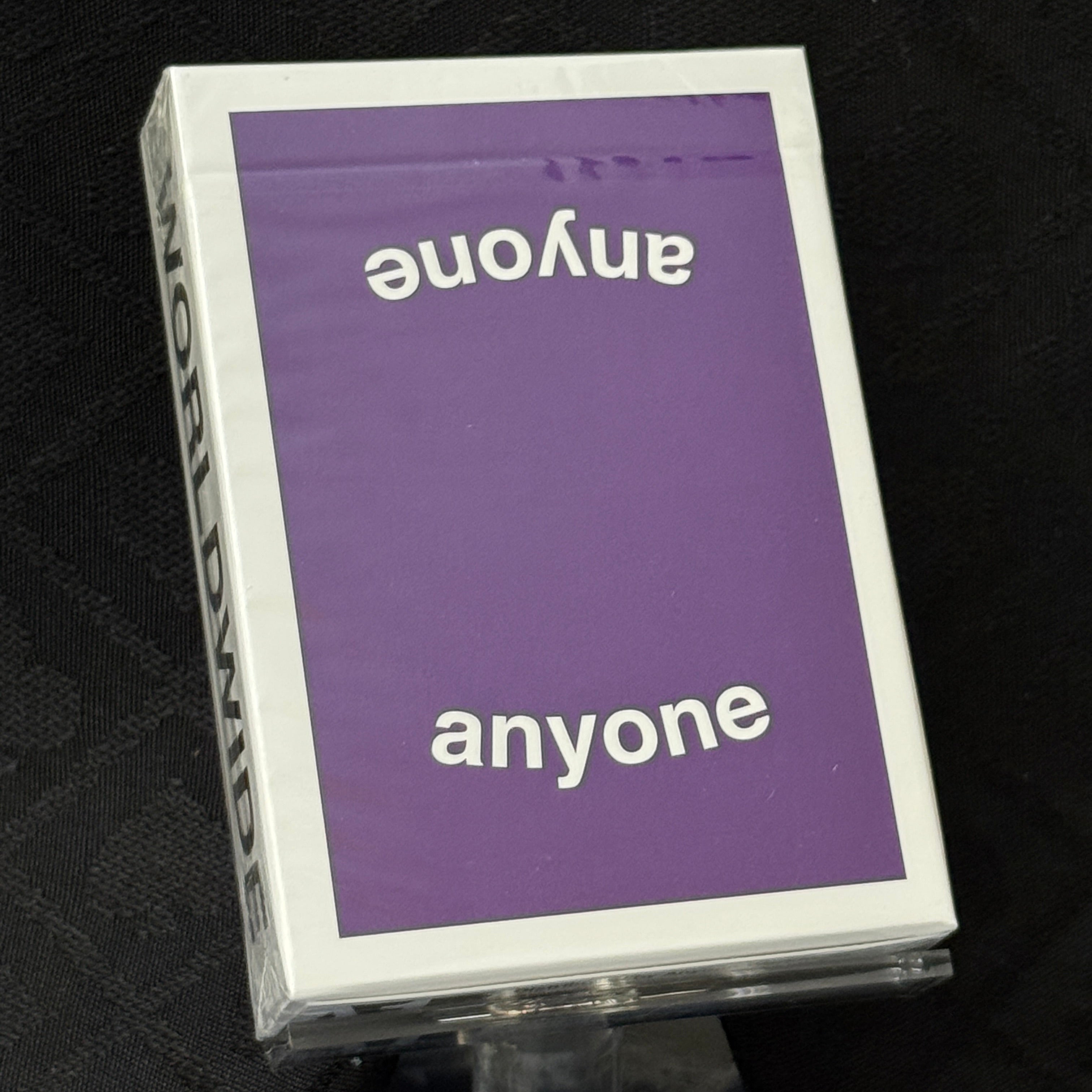 anyone playing cards purple 4種セット anyone playing cards purple 4種セット anyone playing cards purple