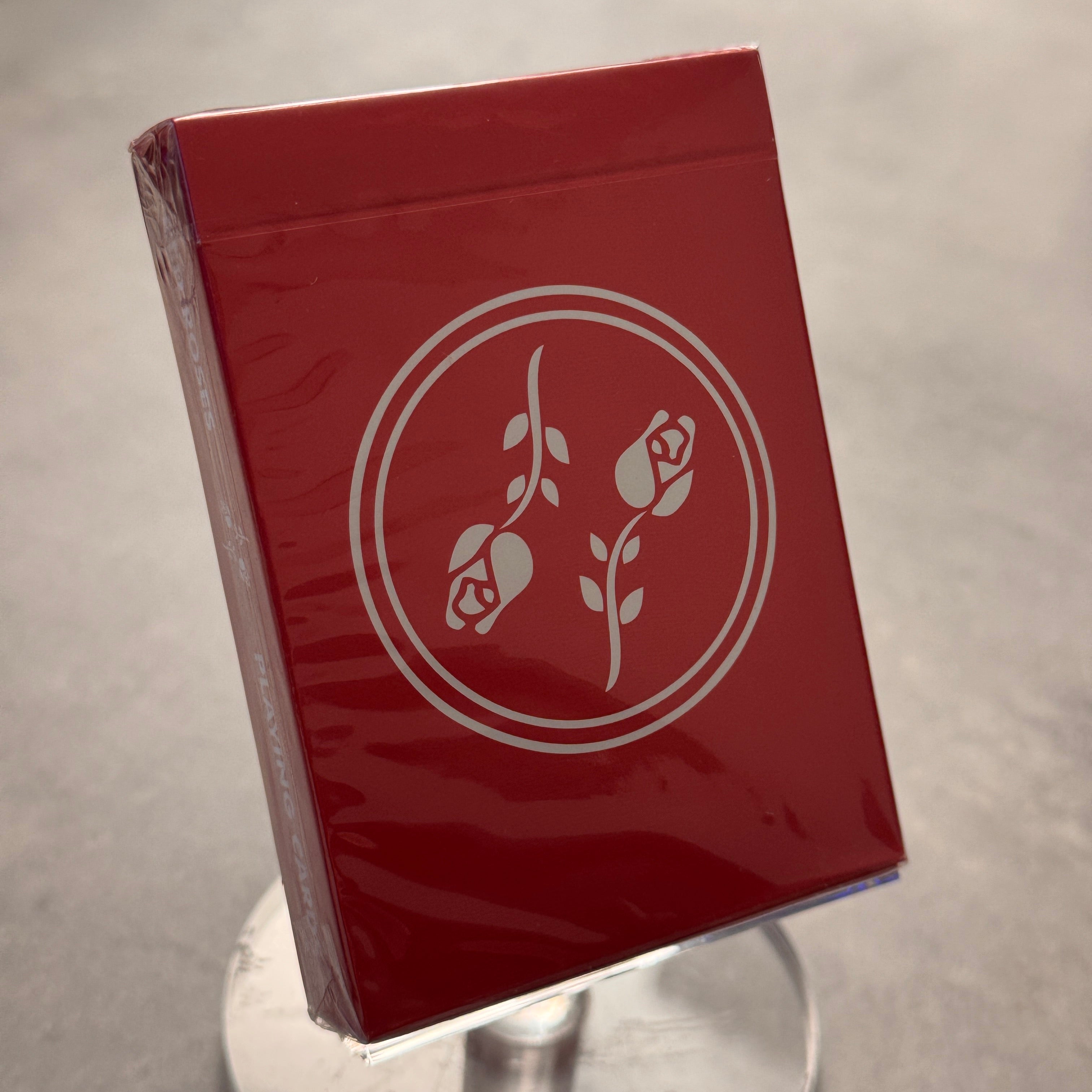 Red Roses Playing Cards