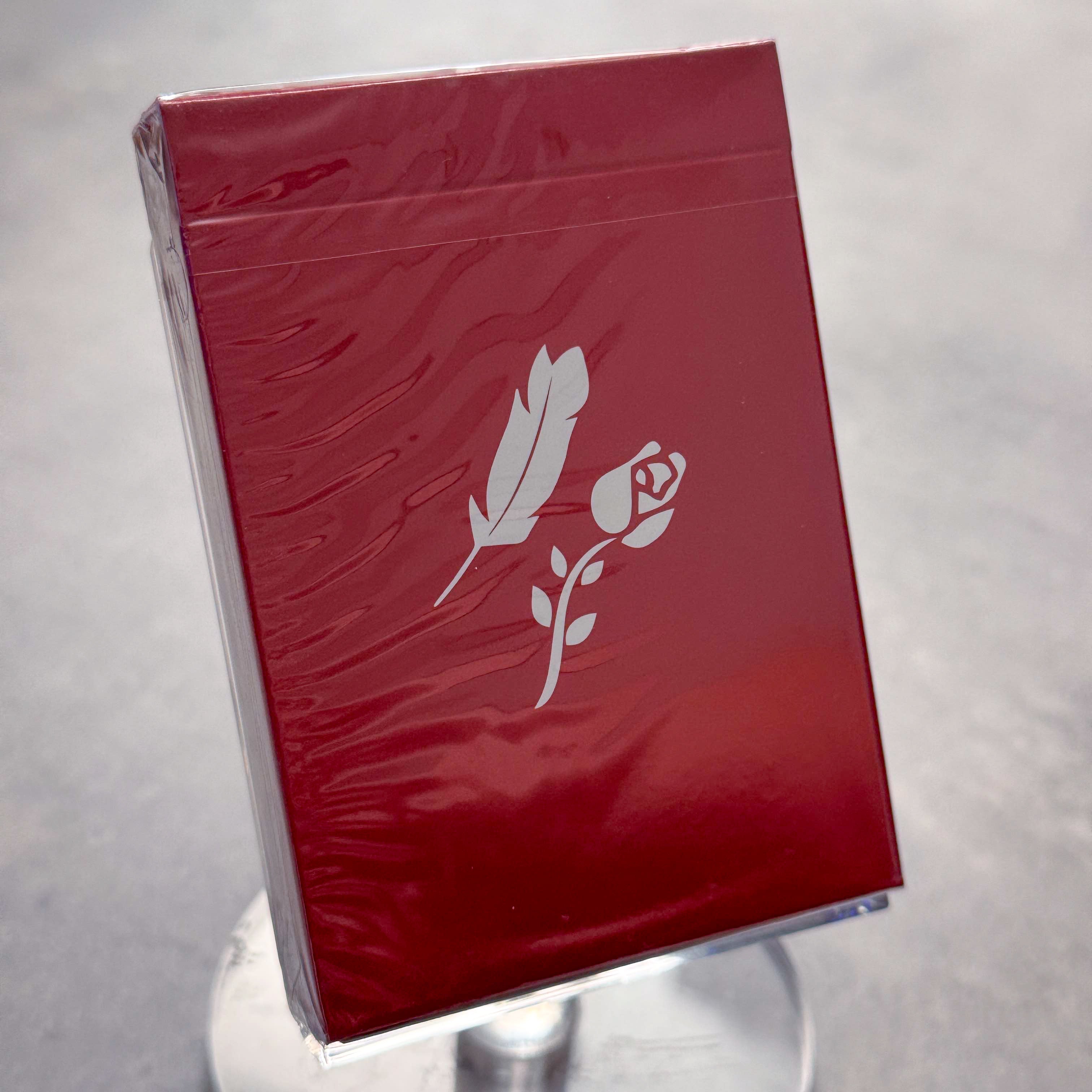 Remedies Scarlet Red Playing Cards