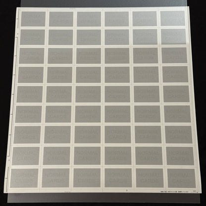 Optic Normal Cards Uncut Sheet [AUCTION]