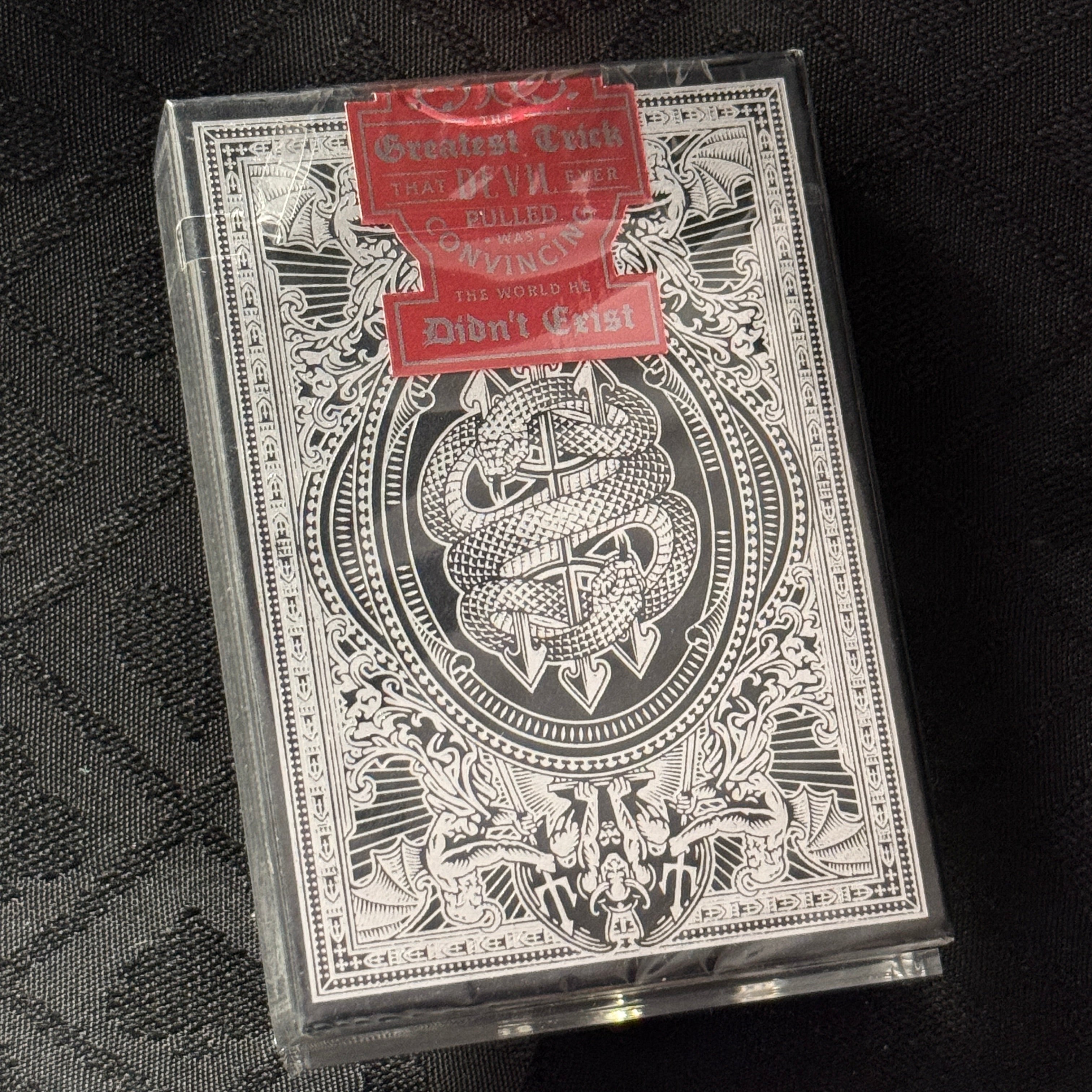 Devil's In The Details Playing Cards