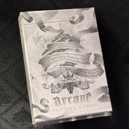 Arcane White Playing Cards