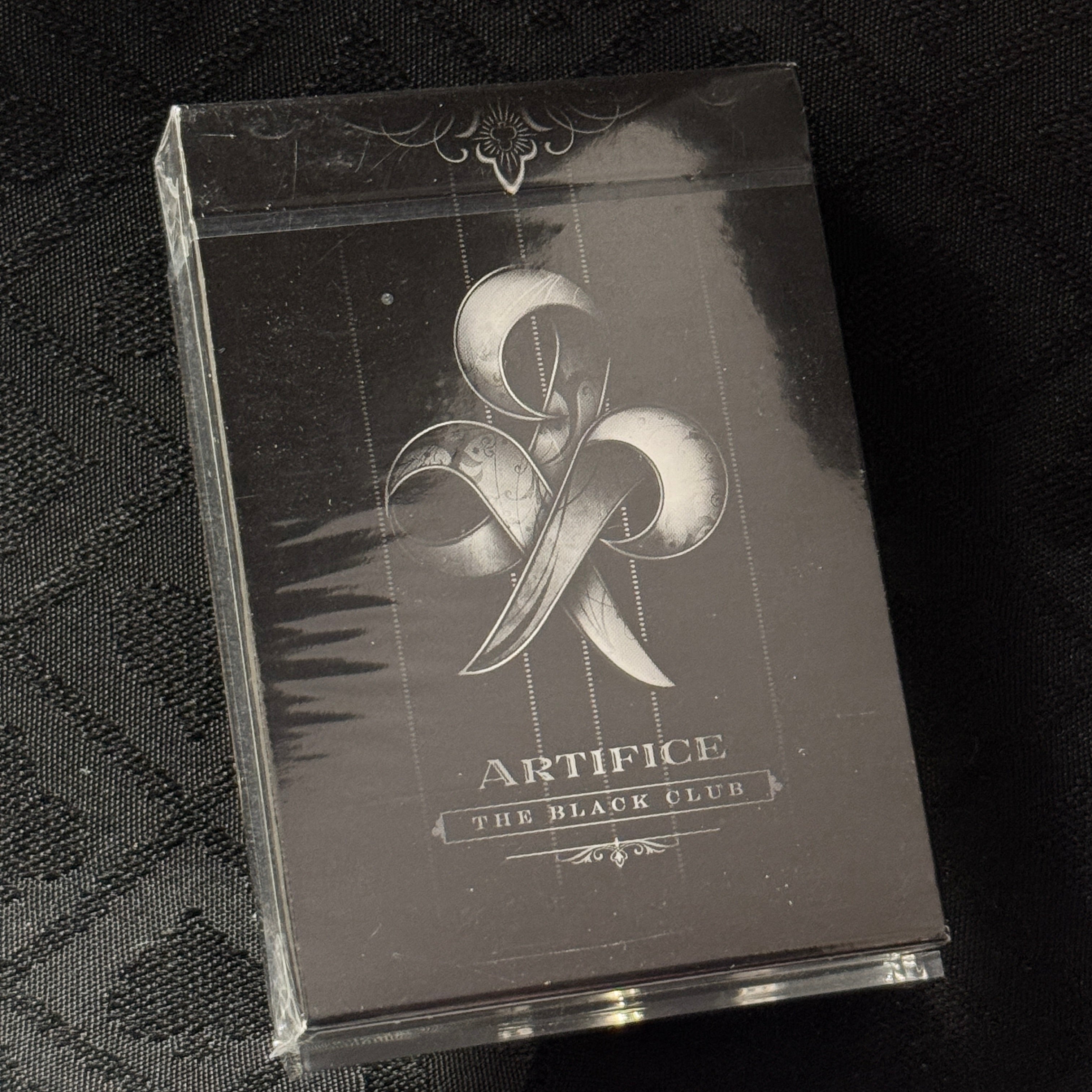 Artifice Black Playing Cards