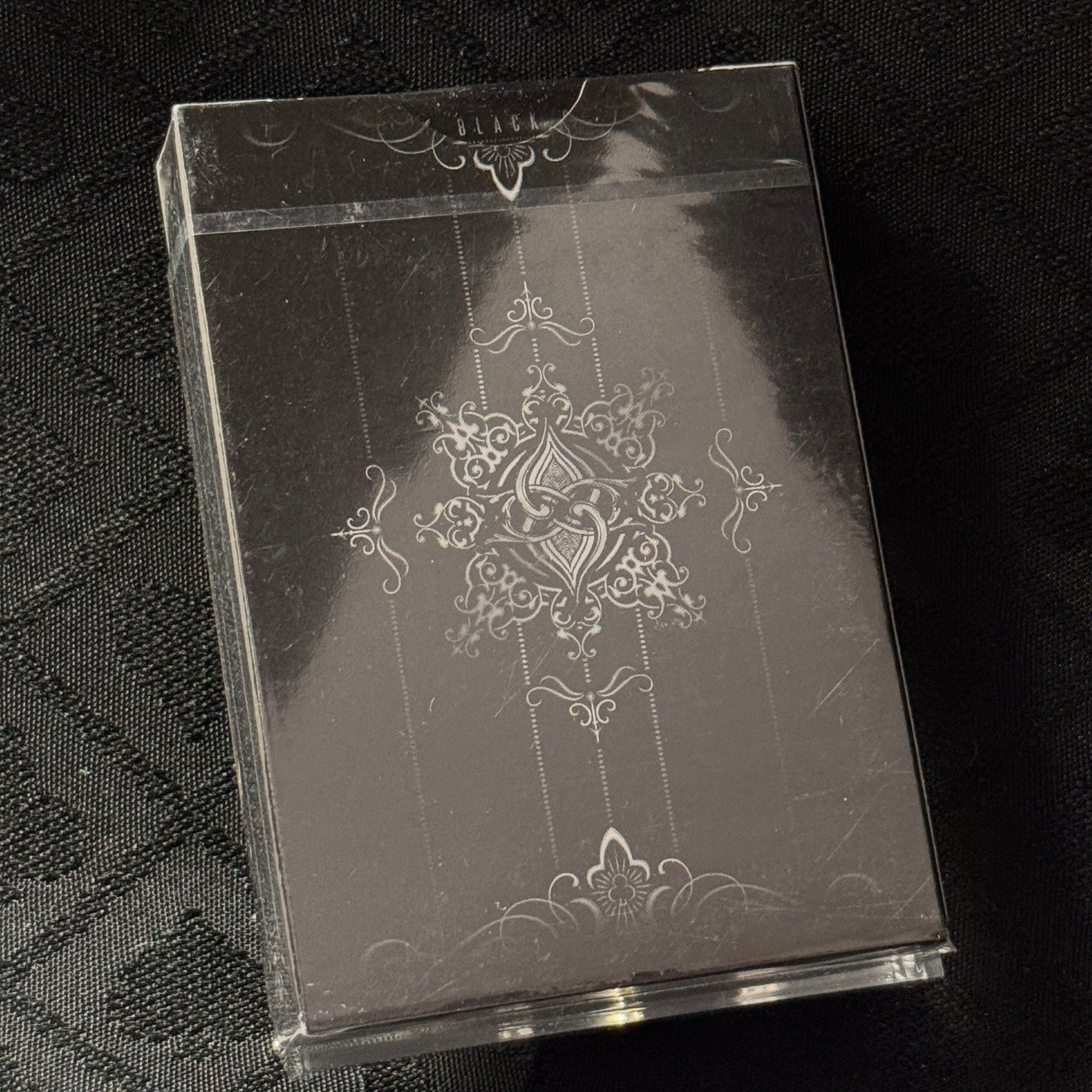 Artifice Black Playing Cards