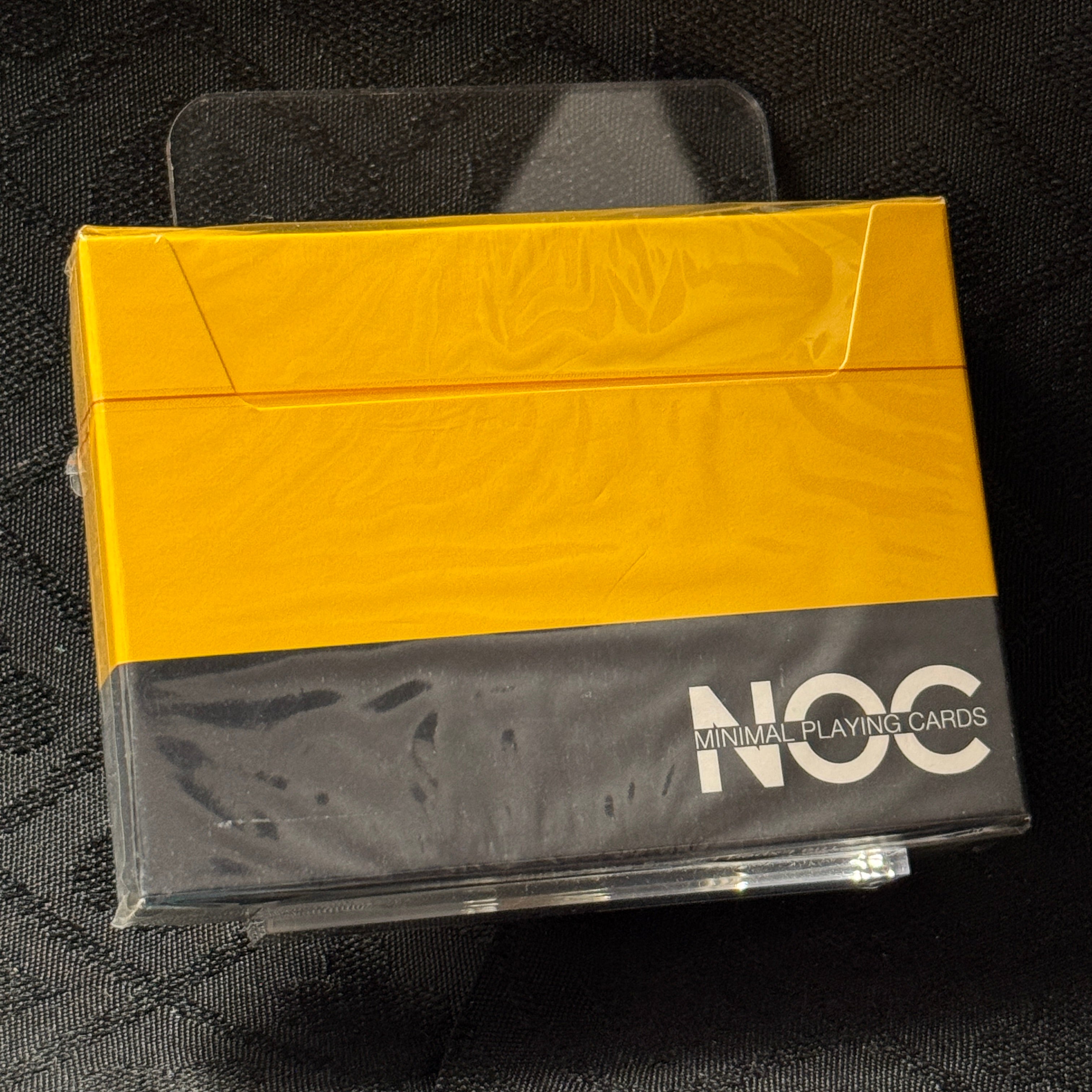 NOC V3 Yellow Playing Cards