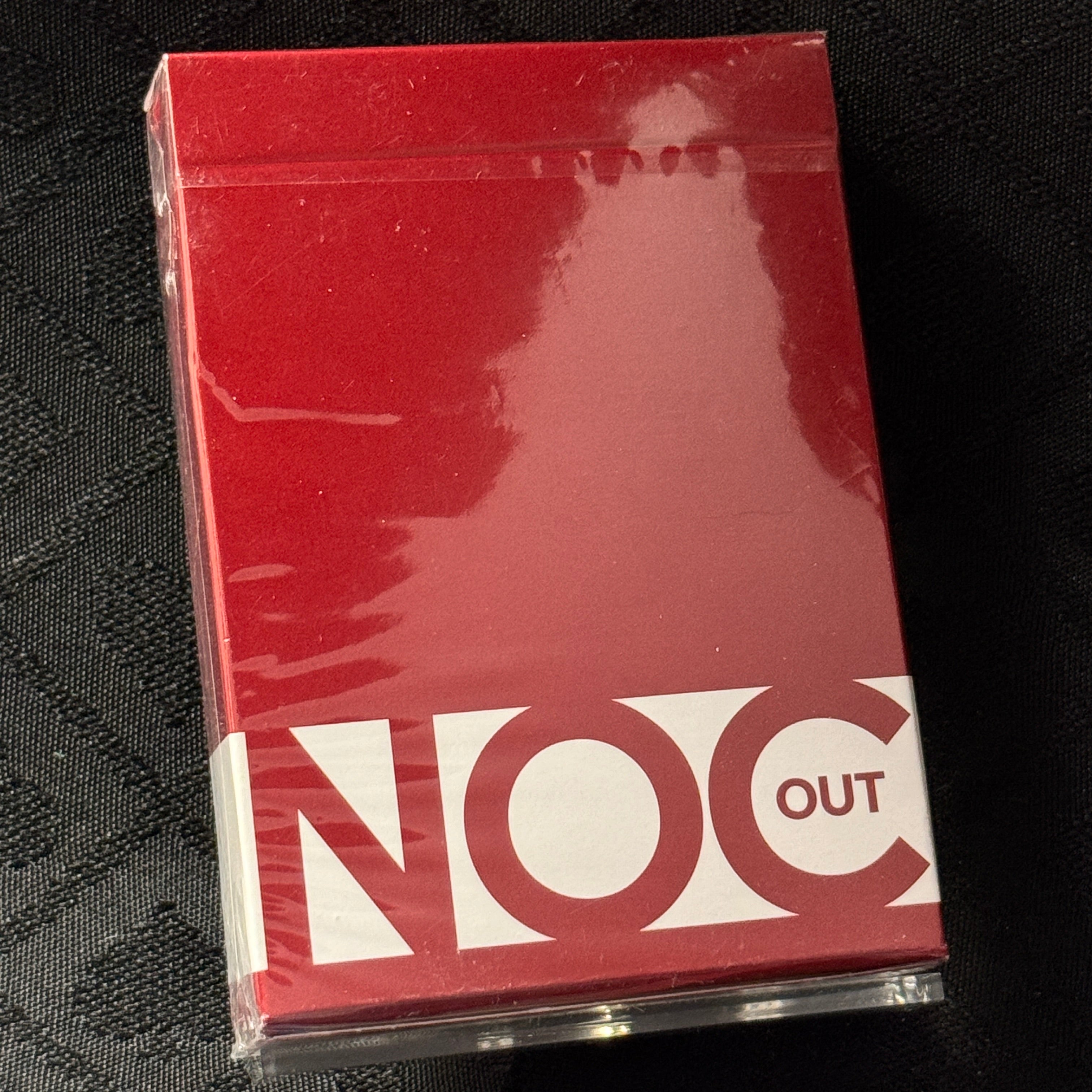 NOC Out Red Playing Cards