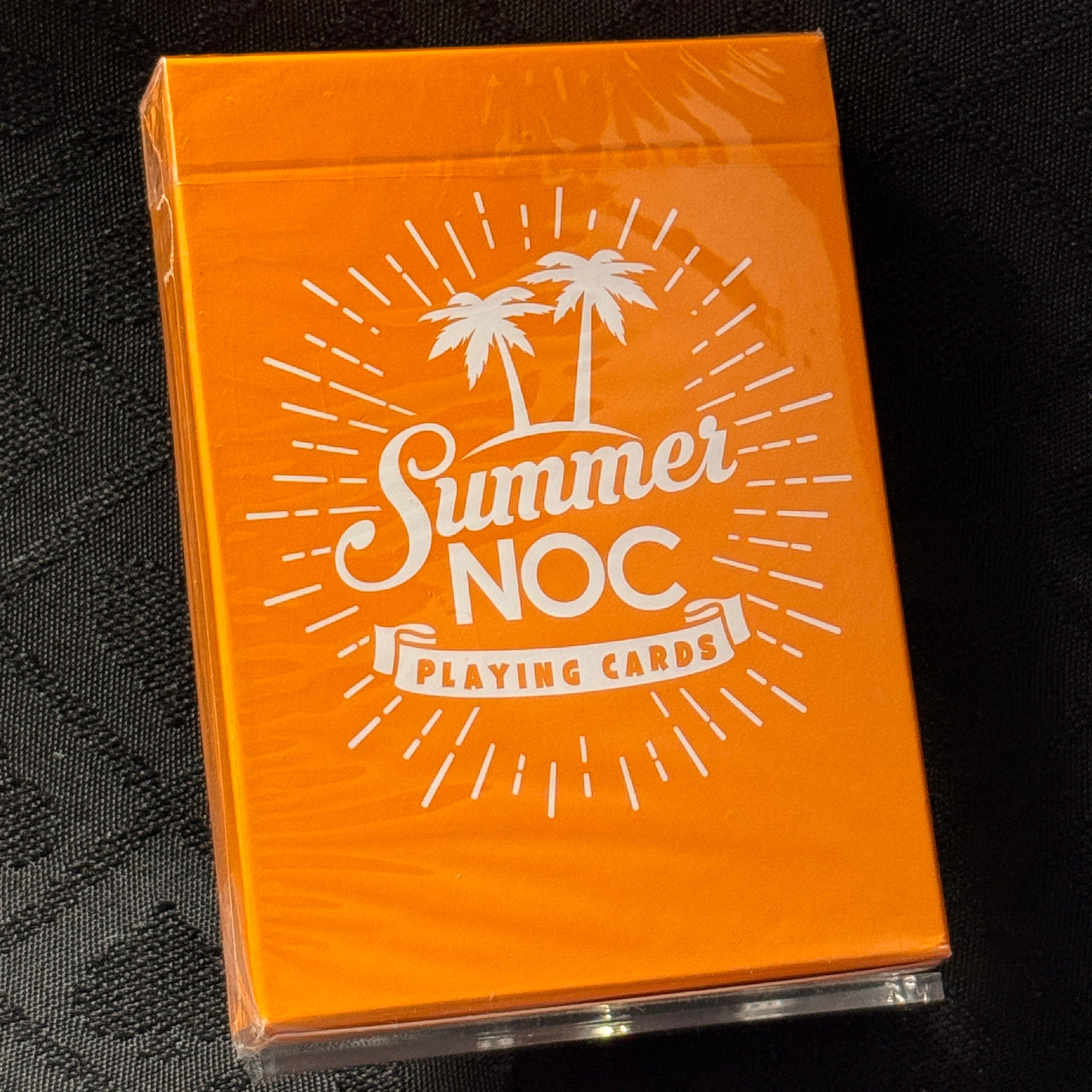 Summer NOC Orange Playing Cards