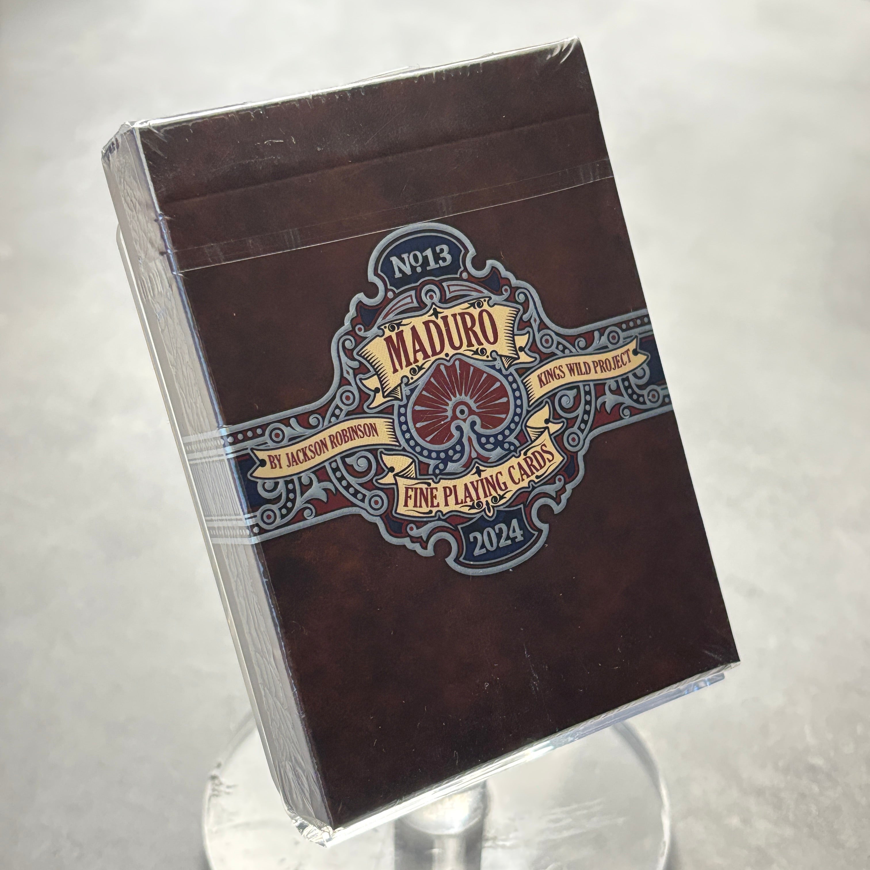 Maduro Silver 2024 Playing Cards