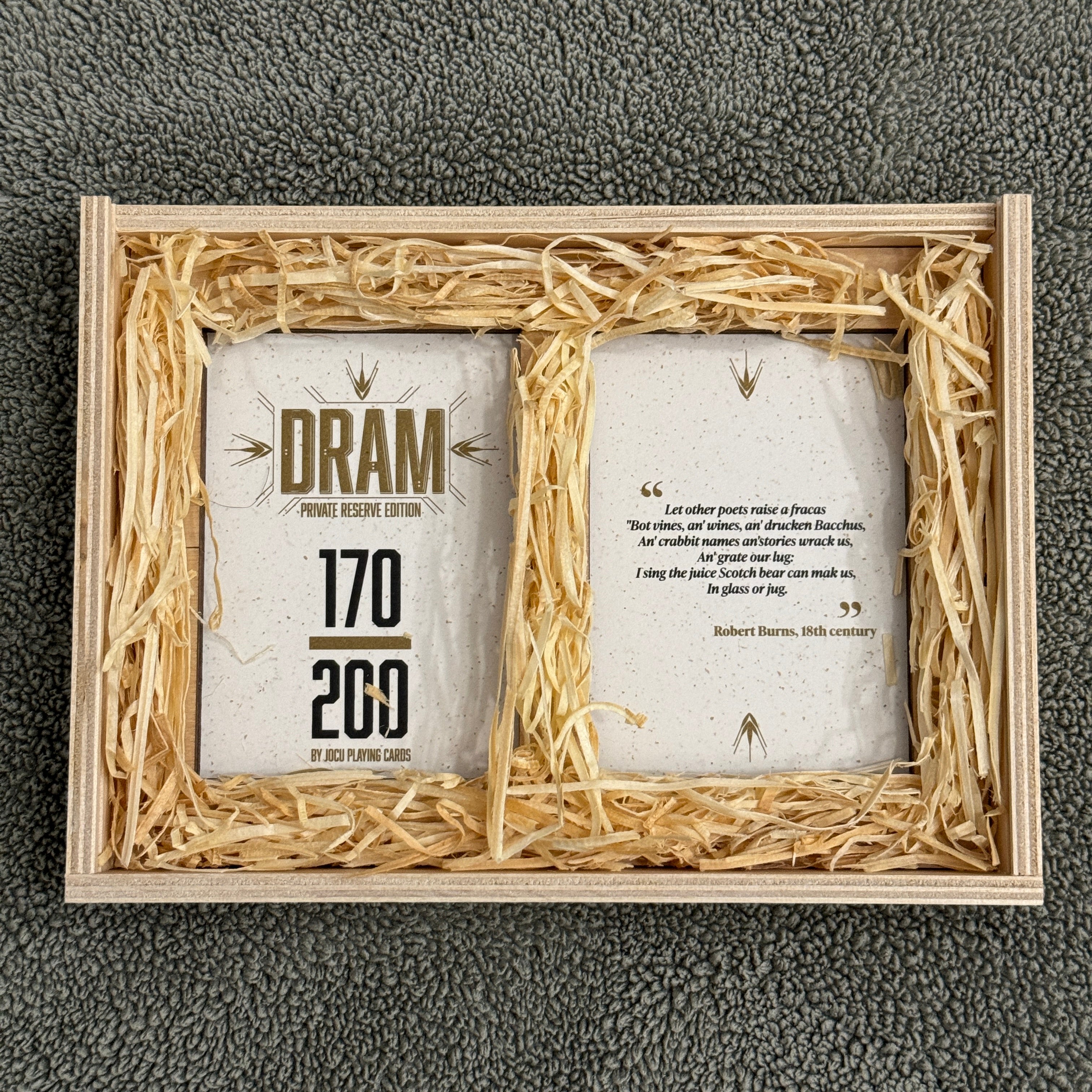 Dram Natural Private Reserve Box Set (#170/200) [AUCTION]
