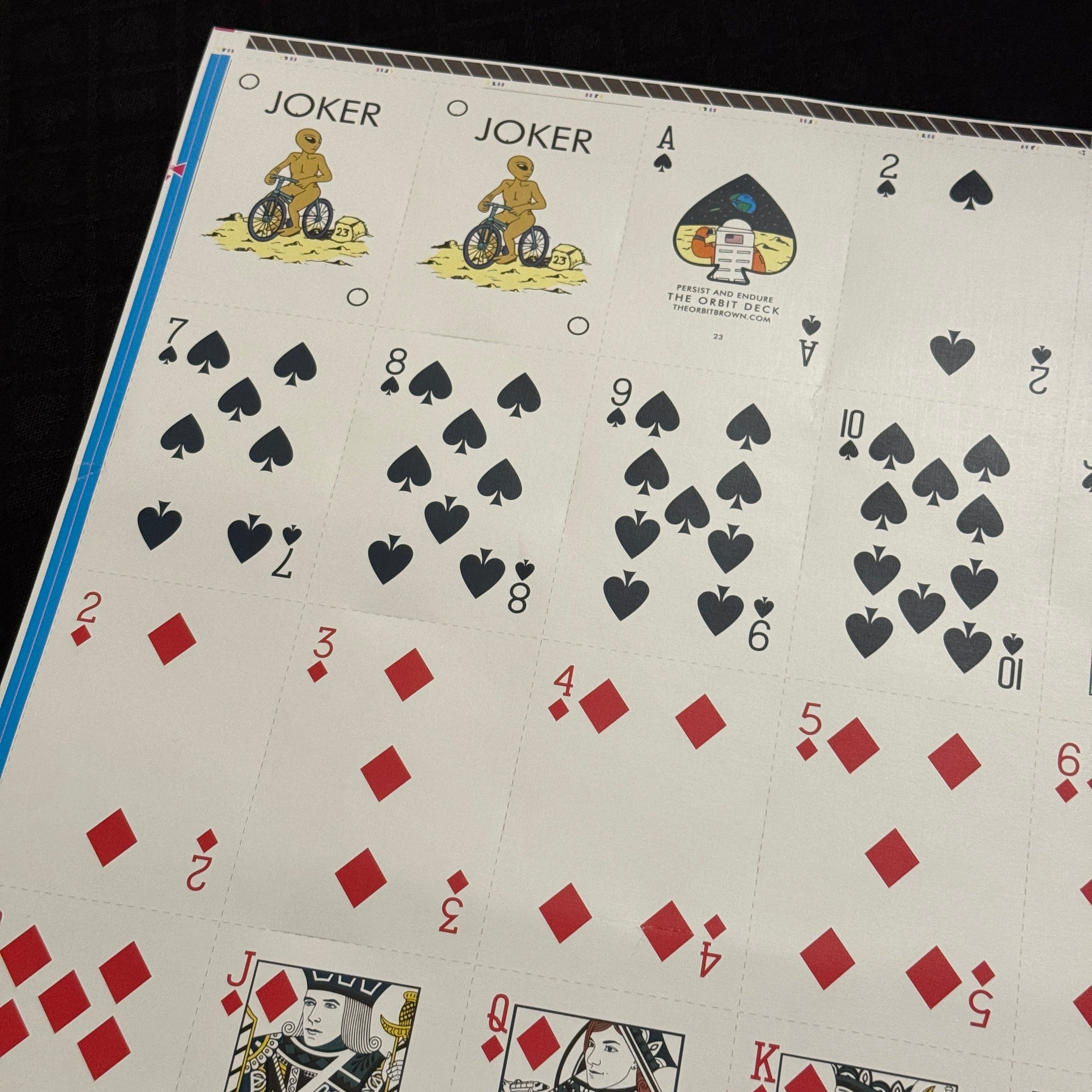 Orbit V6 Uncut Sheet (Signed) [AUCTION]