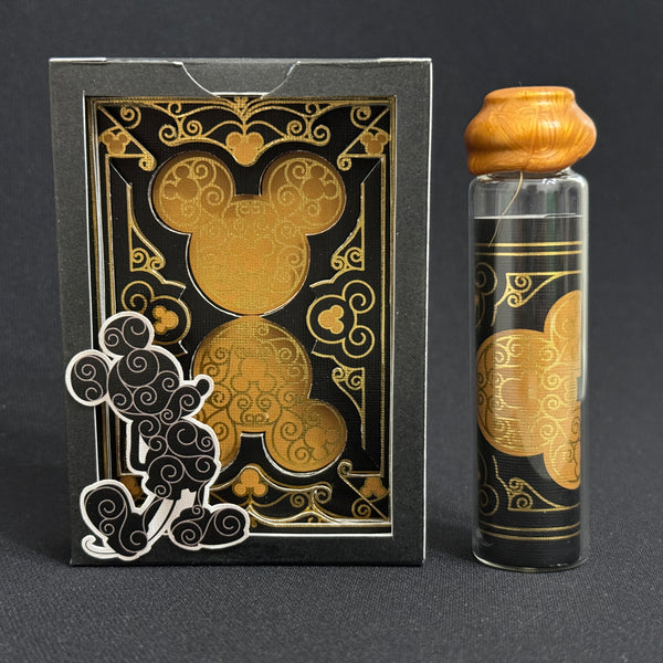 Bicycle Mickey Mouse (Black/Gold) Cut Deck