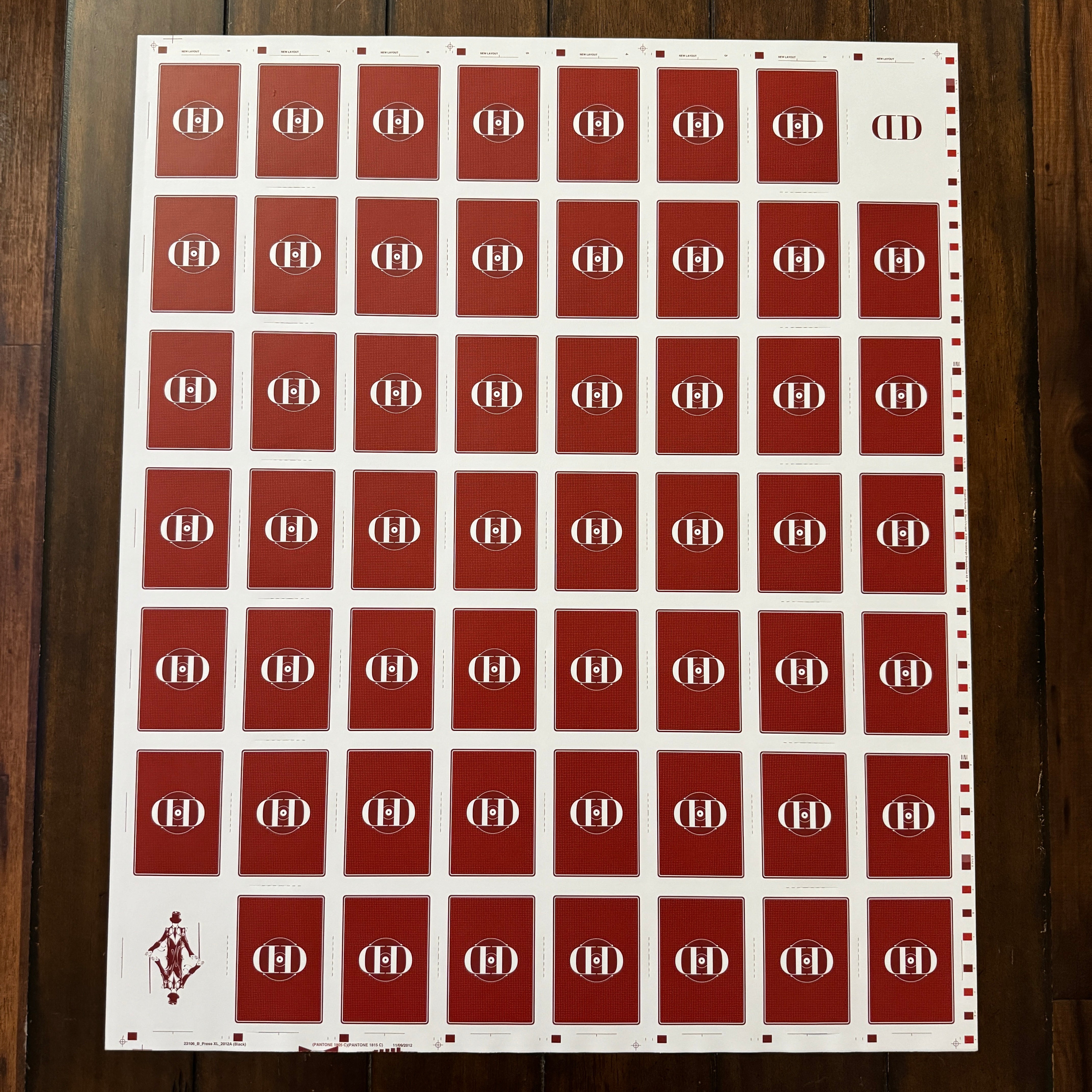 Smoke & Mirrors V6/Rouge Reprint Uncut Sheet [AUCTION]