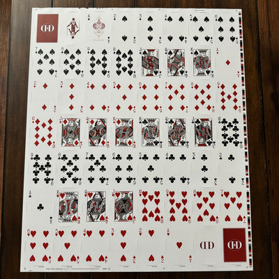 Smoke & Mirrors V6/Rouge Reprint Uncut Sheet [AUCTION]