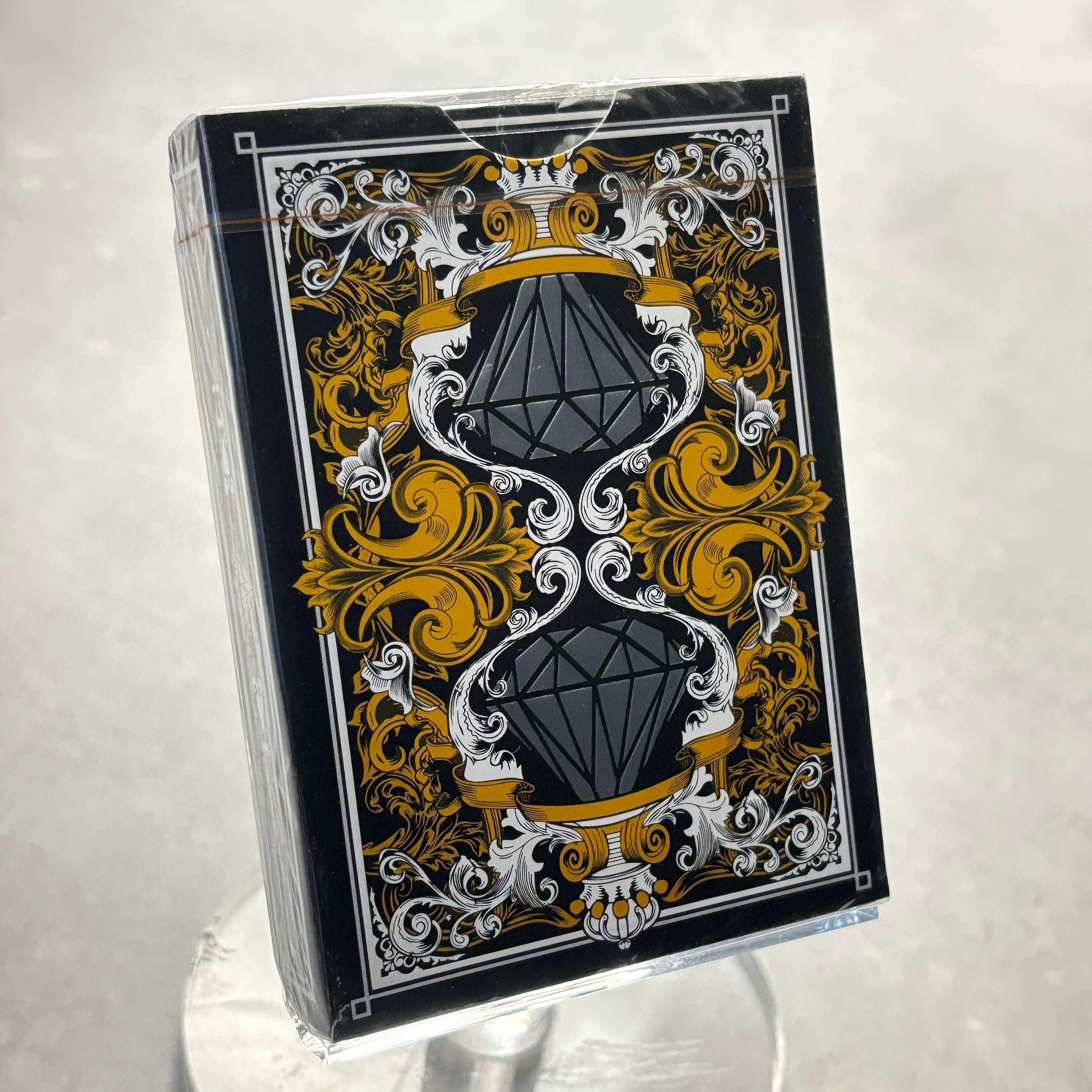 Diamonds (Standard/Black) Playing Cards