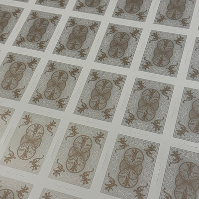 Bicycle 140th Anniversary Box Set Deck Uncut Sheet (#023/140) [AUCTION]