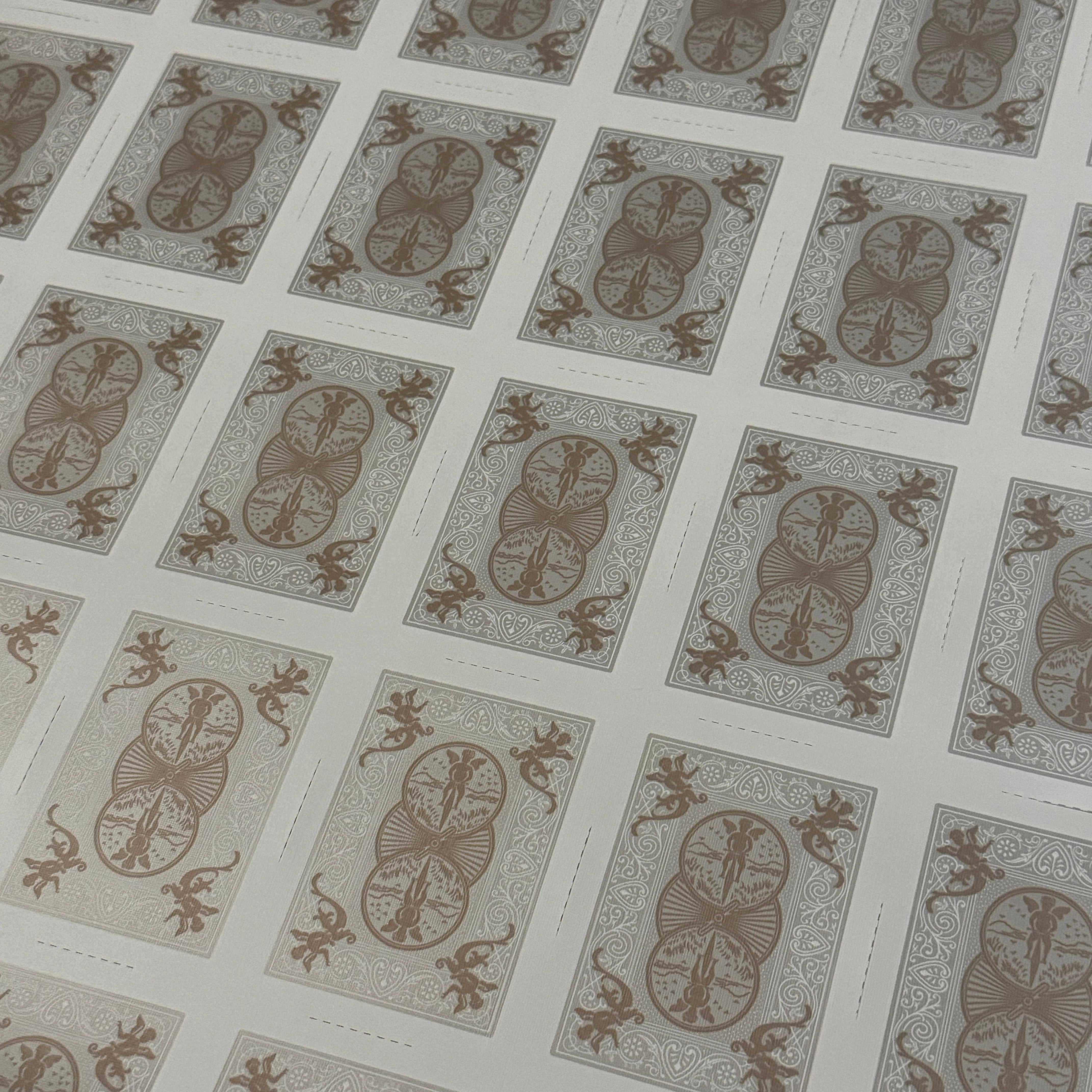 Bicycle 140th Anniversary Box Set Deck Uncut Sheet (#023/140) [AUCTION]