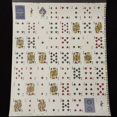 Tycoons (Blue) Uncut Sheet [AUCTION]