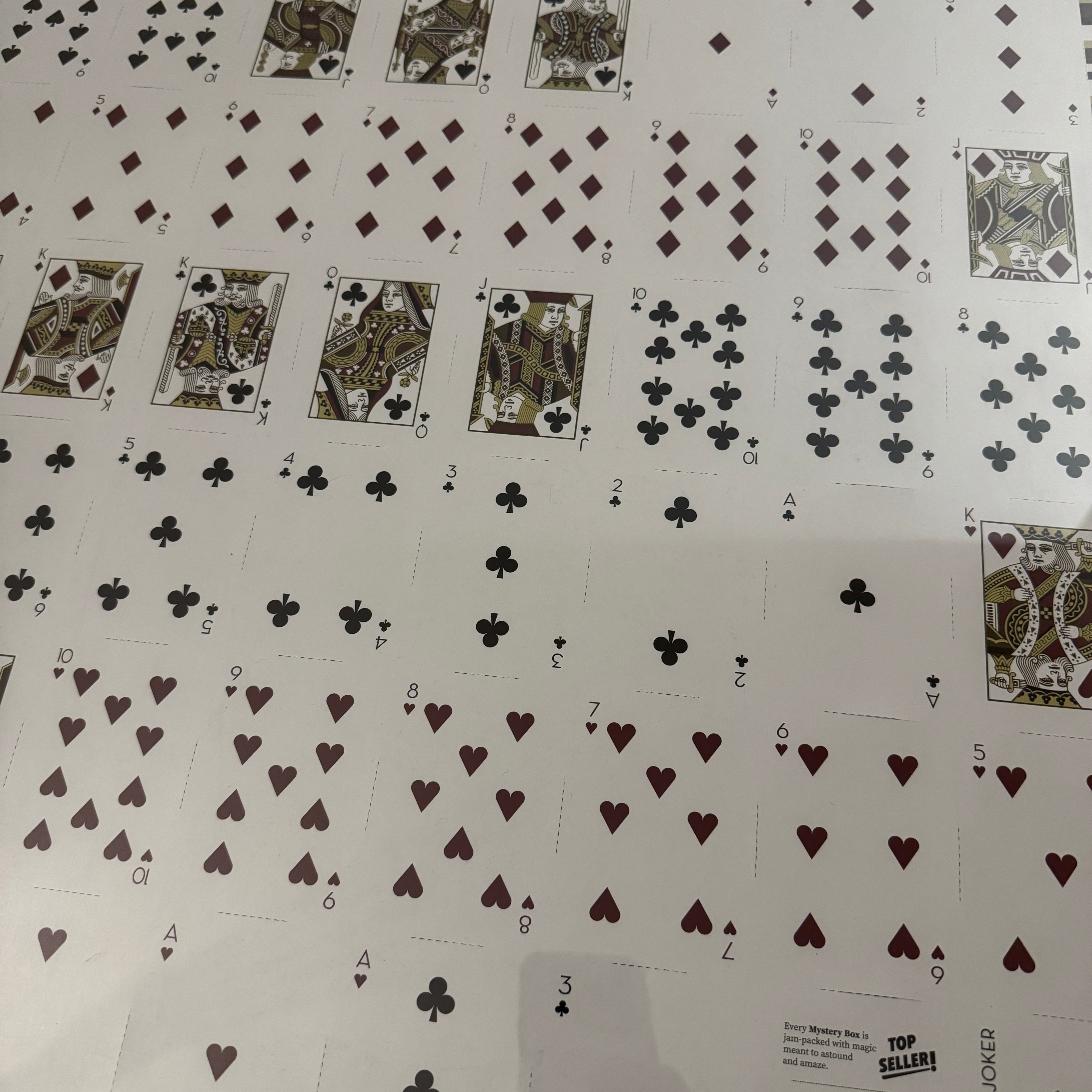 Tannen's Magic Shop Uncut Sheet [AUCTION]