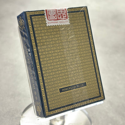 Chao (Porcelain Blue) Playing Cards
