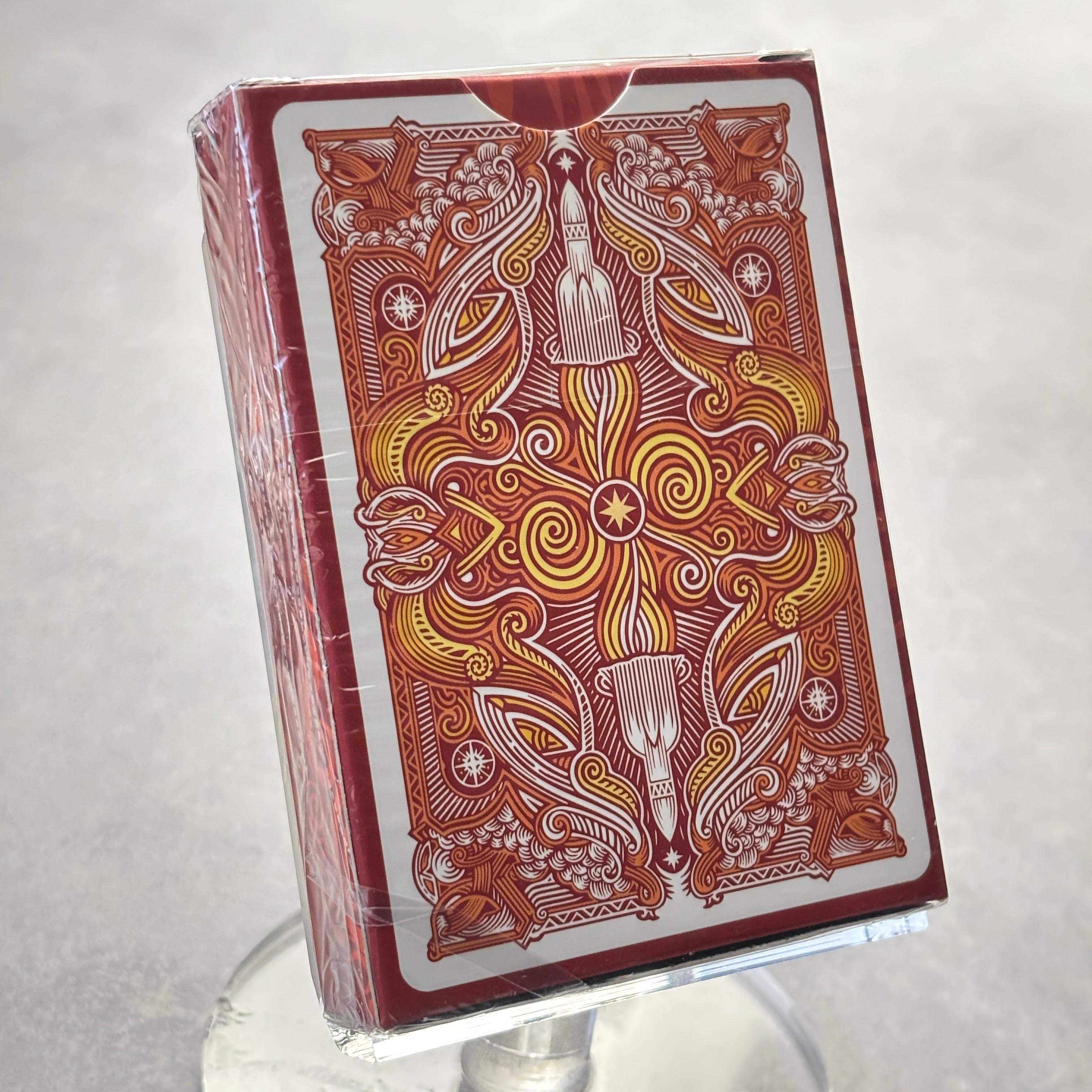 Escape Velocity Red Playing Cards