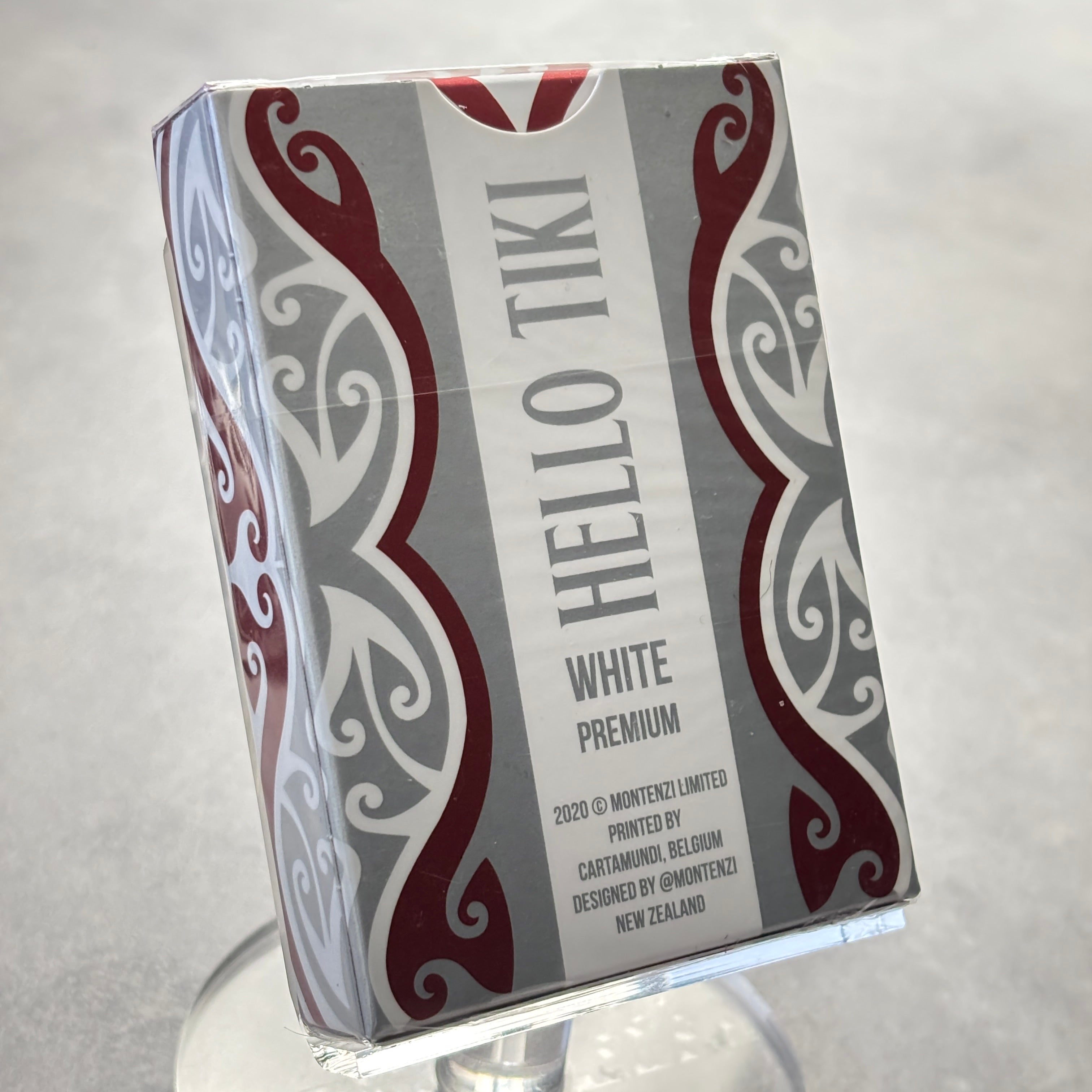 Hello Tiki V3 (White Premium) Playing Cards