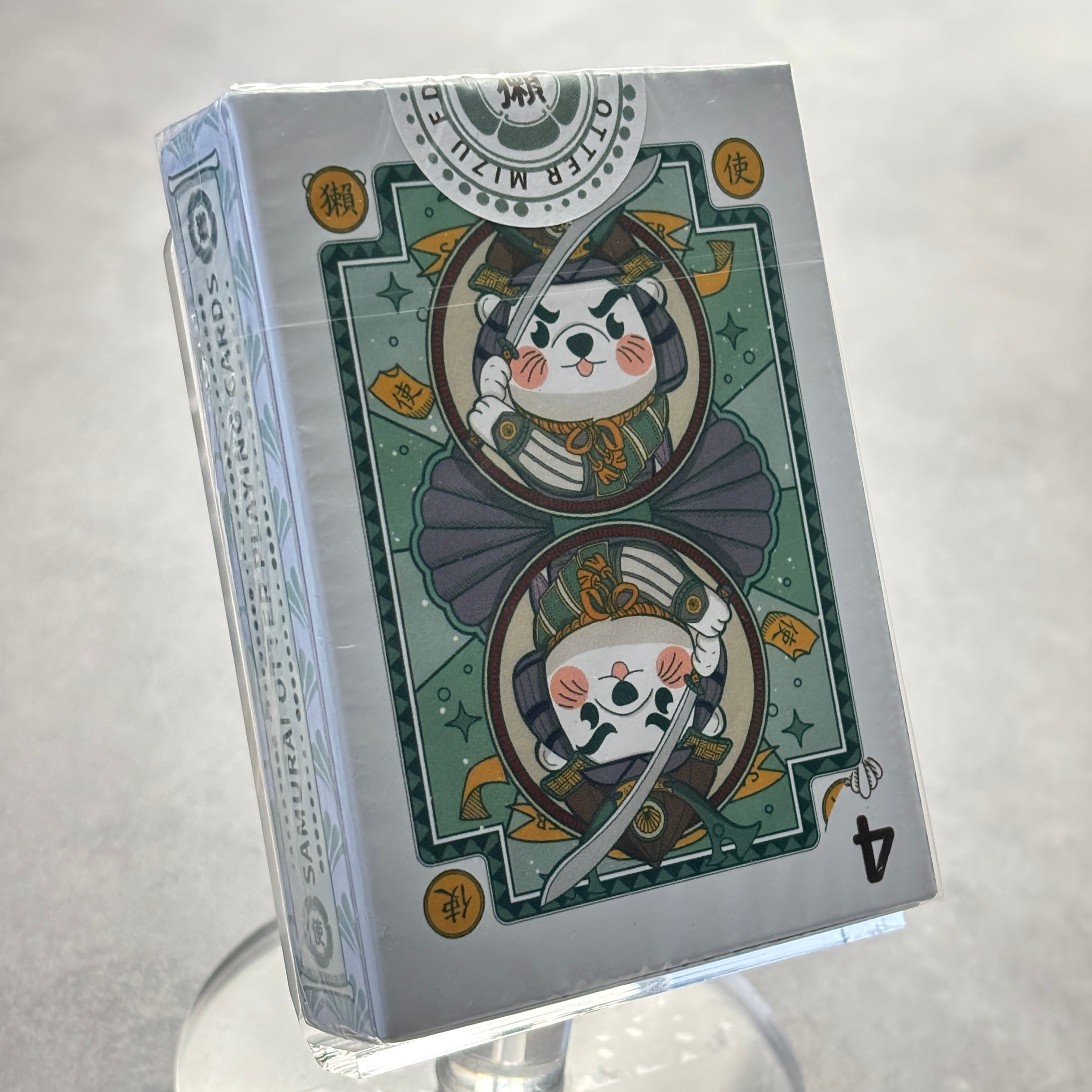 Samurai Otter MIZU Edition (Blue) Playing Cards