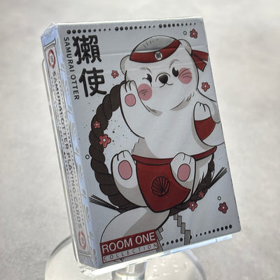 Samurai Otter Hono Edition (Red) Playing Cards
