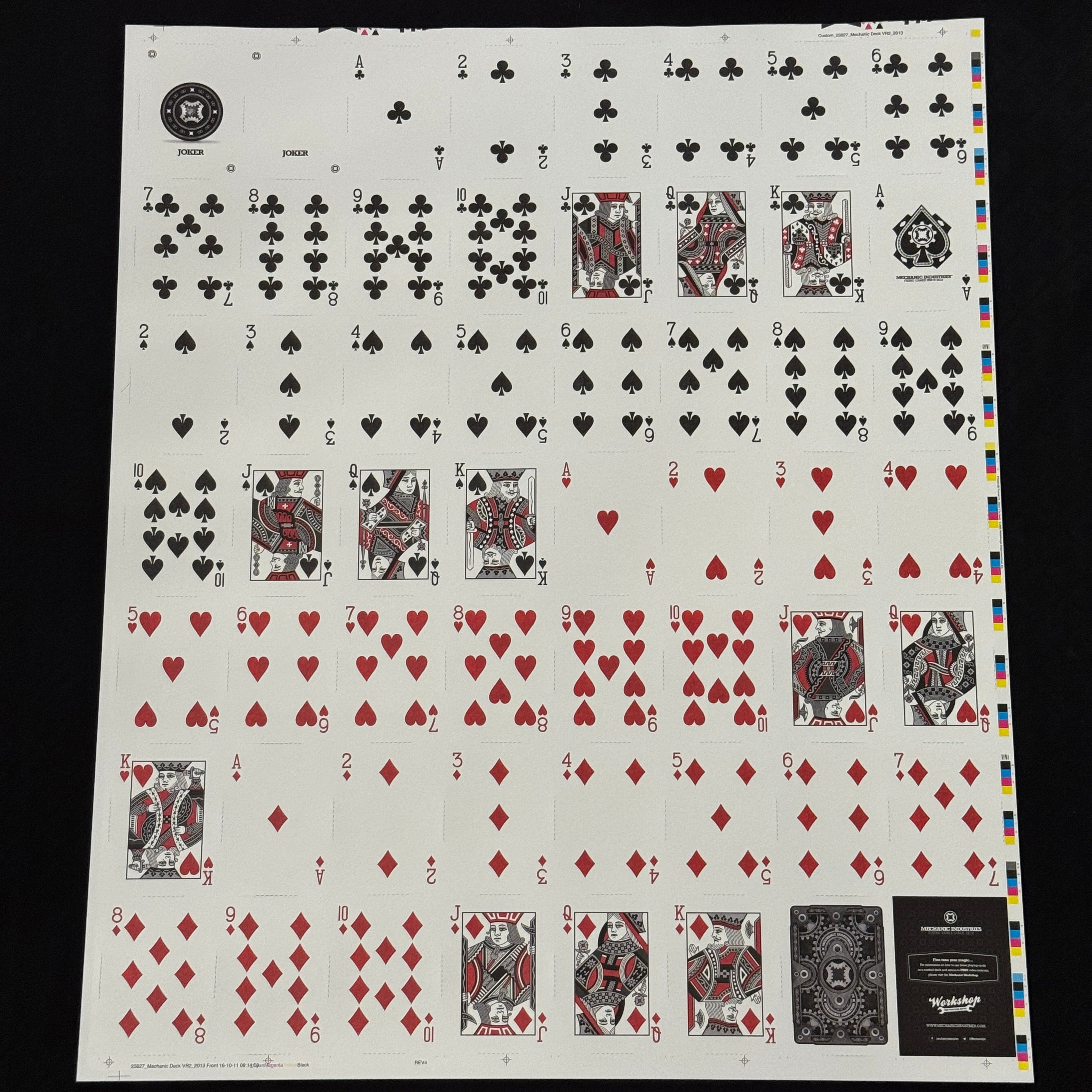 Mechanic VR2 Uncut Sheet