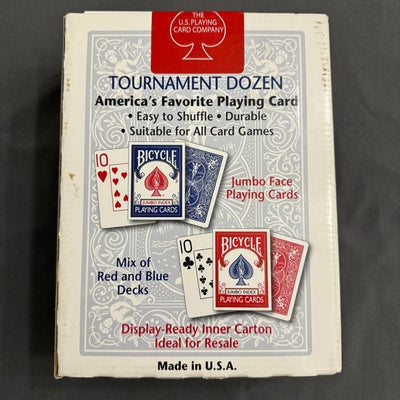 Bicycle Tournament Dozen (Jumbo Faces/Ohio) [AUCTION]