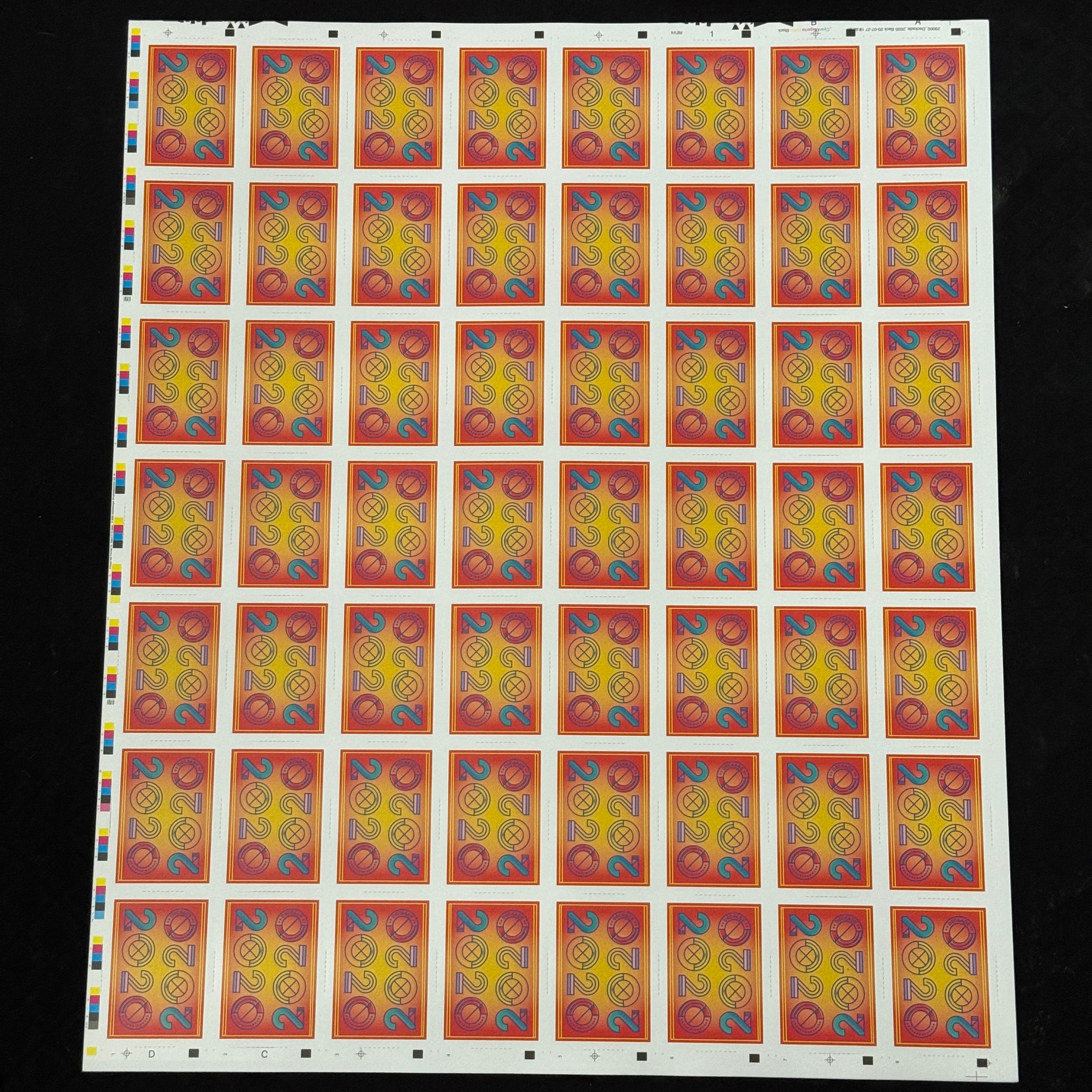 Deckade Uncut Sheet